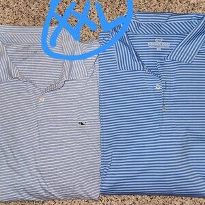 VINEYARD VINES performance polos MEN'S size 2XL XXL bundle lot